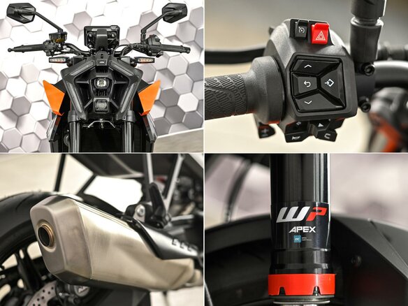 2024 KTM 990 Duke, серый, 1299000 рублей - вид 9