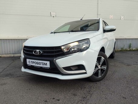 2020 Lada (ВАЗ) Vesta I, белый, 895000 рублей, вид 1