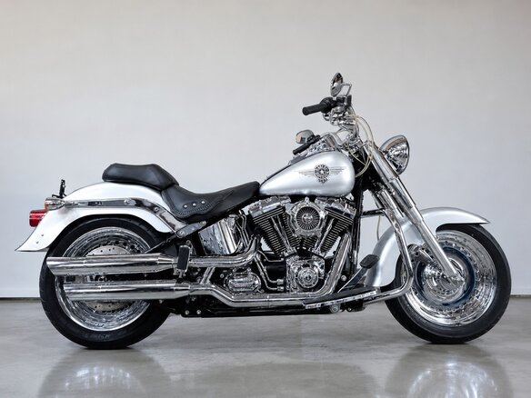 2009 Harley-Davidson Fat Boy, серый, 870000 рублей - вид 29