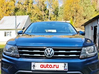 2019 Volkswagen Tiguan Allspace II, синий, 2260000 рублей, вид 1