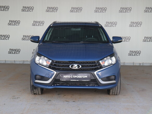 2019 Lada (ВАЗ) Vesta SW I, синий, 921000 рублей - вид 1