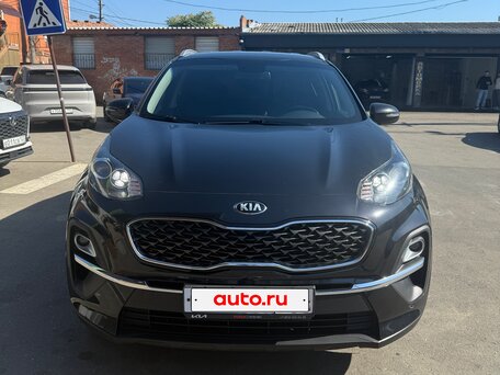 2021 Kia Sportage IV Рестайлинг, чёрный, 2750000 рублей, вид 1