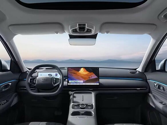 2026 Geely EX5 Гибрид EM-i, серый, 3669990 рублей - вид 12