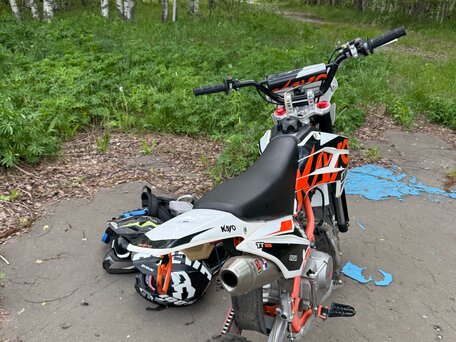 2023 Kayo Basic TT125EM, оранжевый, 80000 рублей, вид 3
