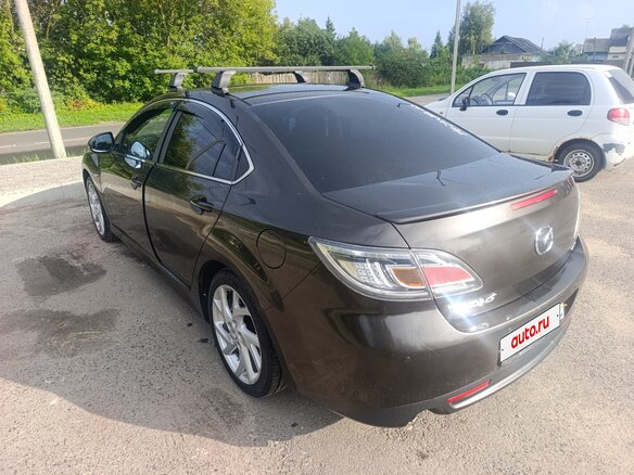 2010 Mazda 6 II (GH) Рестайлинг, коричневый, 1100000 рублей - вид 7
