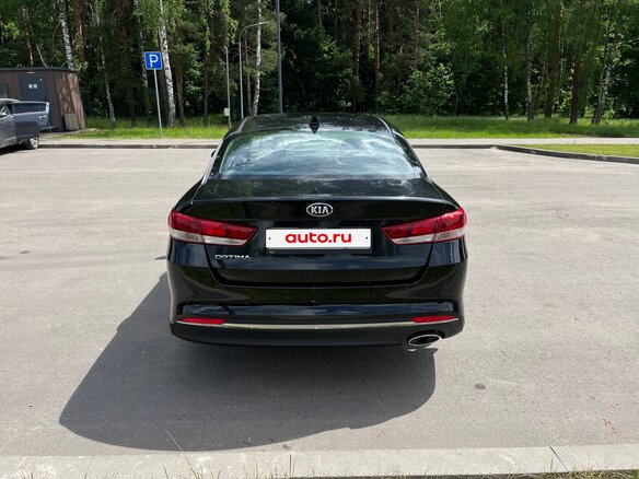 2017 Kia Optima IV, чёрный, 1350000 рублей - вид 6