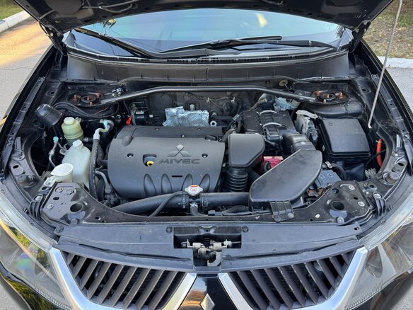 2007 Mitsubishi Outlander II, чёрный, 980000 рублей - вид 10