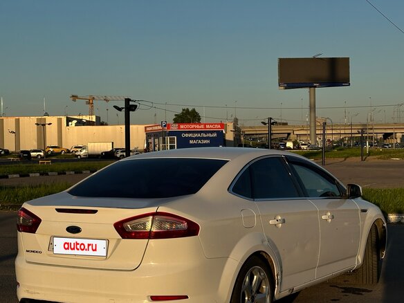 2011 Ford Mondeo IV Рестайлинг, белый, 620000 рублей - вид 3
