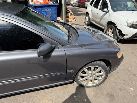 2005 Volvo S60 I Рестайлинг, серый, 400000 рублей, вид 3