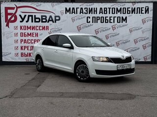 2019 Skoda Rapid I Рестайлинг, белый, 1220000 рублей, вид 1