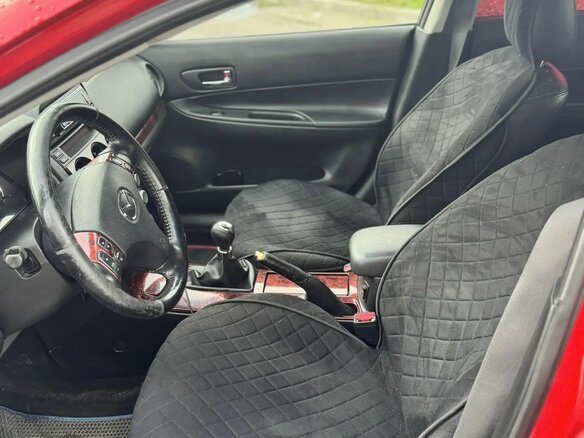 2005 Mazda 6 I (GG) Рестайлинг, красный, 340000 рублей - вид 4