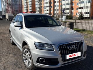 2014 Audi Q5 I (8R) Рестайлинг, серебристый, 1550000 рублей, вид 2