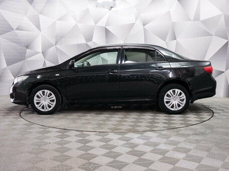 2008 Toyota Corolla AMT X (E140, E150), чёрный, 661000 рублей, вид 2