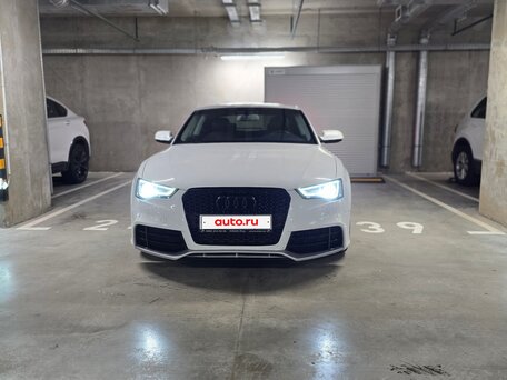 2012 Audi A5 I (8T) Рестайлинг, белый, 1690000 рублей, вид 2