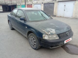 1998 Volkswagen Passat B5, синий, 185000 рублей, вид 3