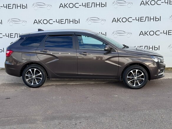 2018 Lada (ВАЗ) Vesta SW I, коричневый, 890000 рублей - вид 3