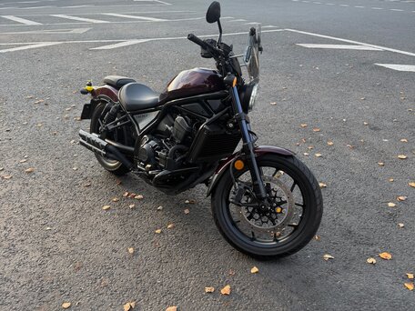 2021 Honda CMX 1100 Rebel, красный, 949999 рублей, вид 4
