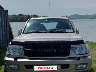 2001 Toyota Land Cruiser 100 Series, серебристый, 1860000 рублей, вид 3