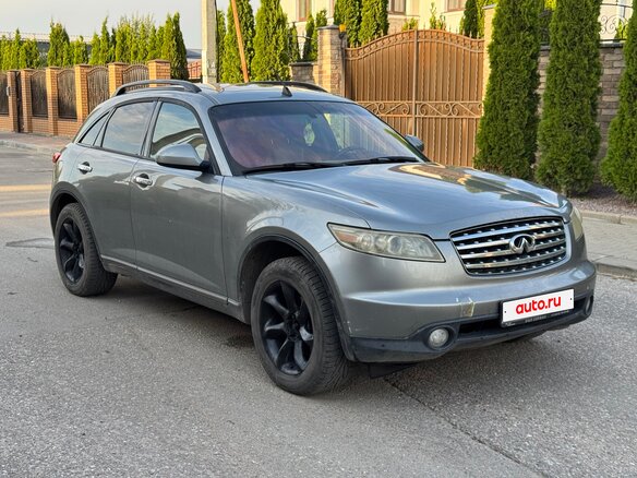2005 Infiniti FX FX35 I (S50), серебристый - вид 2