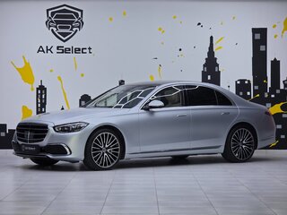 2021 Mercedes-Benz S-Класс 500 4MATIC VII (W223), серый, 8999000 рублей, вид 1