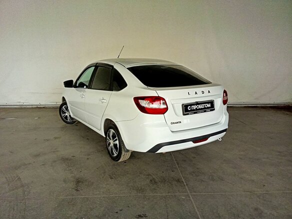 2024 Lada (ВАЗ) Granta I Рестайлинг, белый, 708000 рублей - вид 5