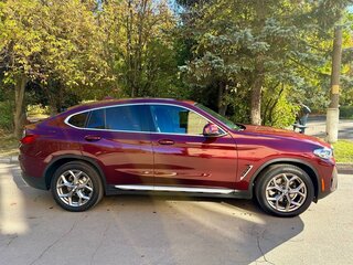 2021 BMW X4 30i II (G02) Рестайлинг, красный, 5800000 рублей, вид 2