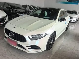 2021 Mercedes-Benz A-Класс 180 Long IV (W177), белый, 1530000 рублей, вид 2