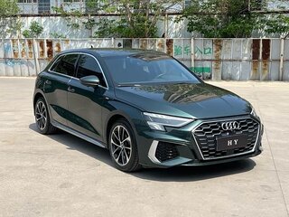 2021 Audi A3 Sportback 35 TFSI IV (8Y), зелёный, 1500000 рублей, вид 1