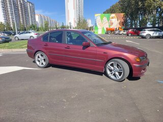 2003 BMW 3 серии 320i IV (E46) Рестайлинг, красный, 1150000 рублей, вид 1