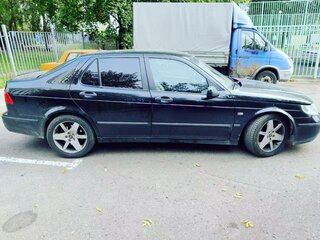 2002 Saab 9-5 I Рестайлинг, чёрный, 350000 рублей, вид 3