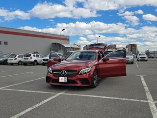 2018 Mercedes-Benz C-Класс 180 IV (W205) Рестайлинг, красный, 1890000 рублей, вид 2