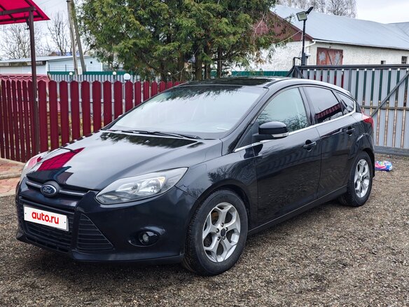 2011 Ford Focus III, чёрный