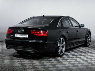 2013 Audi S8 III (D4), чёрный, 3091195 рублей, вид 5