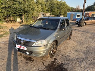 2011 Renault Logan I Рестайлинг, синий, 530000 рублей, вид 1
