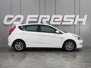2015 Hyundai Solaris I Рестайлинг, белый, 979000 рублей, вид 5