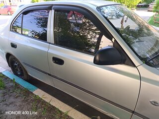 2006 Hyundai Accent ТагАЗ II, серебристый, 240000 рублей, вид 4