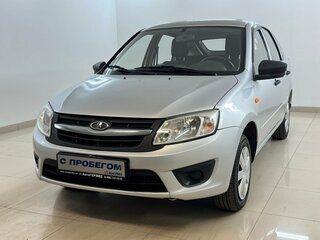 2015 Lada (ВАЗ) Granta I, серебристый, 499000 рублей, вид 1