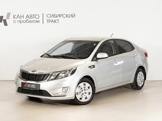 2014 Kia Rio 5-speed III, серебристый, 785500 рублей, вид 1