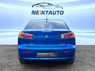 2011 Mitsubishi Lancer X Рестайлинг, синий, 657000 рублей, вид 4