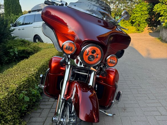 2010 Harley-Davidson CVO, оранжевый, 1150000 рублей - вид 22