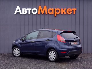 2009 Ford Fiesta Mk6, синий, 419000 рублей, вид 4