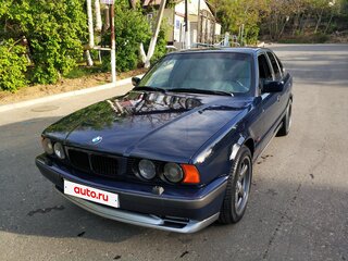 1993 BMW 5 серии 525i III (E34), синий, 2000000 рублей, вид 4