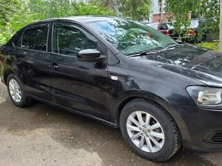 2012 Volkswagen Polo V, чёрный, 570000 рублей, вид 5