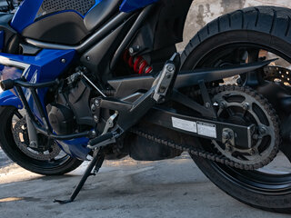 2009 Yamaha XJ6 (FZ6R), синий, 480000 рублей, вид 3