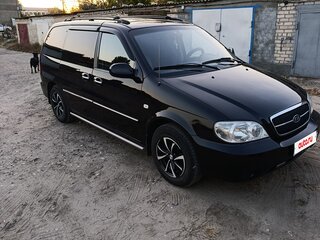 2005 Kia Carnival I Рестайлинг, чёрный, 666666 рублей, вид 3