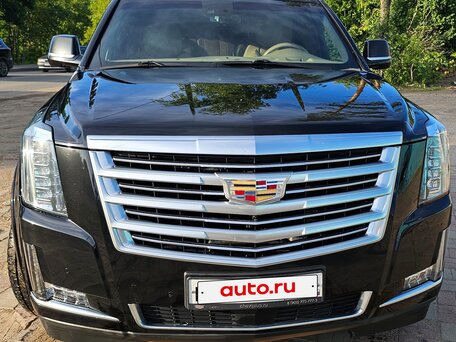 2019 Cadillac Escalade IV, чёрный, 6200000 рублей, вид 1