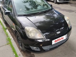 2007 Ford Fiesta Mk5, чёрный, 440000 рублей, вид 1