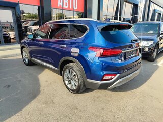 2019 Hyundai Santa Fe IV, синий, 2600000 рублей, вид 4