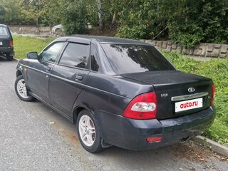 2008 Lada (ВАЗ) Priora I, чёрный, 210000 рублей, вид 5