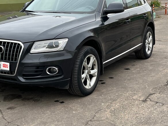 2012 Audi Q5 I (8R) Рестайлинг, чёрный - вид 1